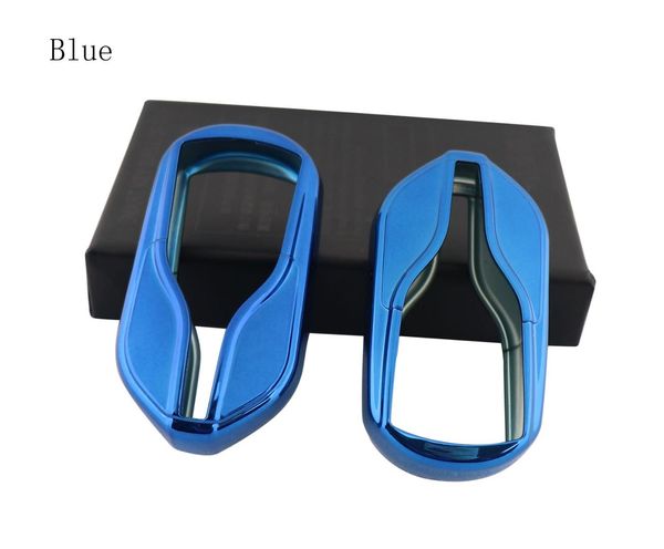 

blue protective tpu key case shell cover for 17+ levante 13+ maserati quattroporte ghibli