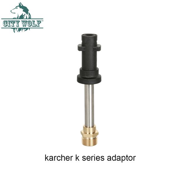 

car cleaner karcher k series adaptor m22*1.5 stainless steel extension lance high pressure car washer accessory city wolf