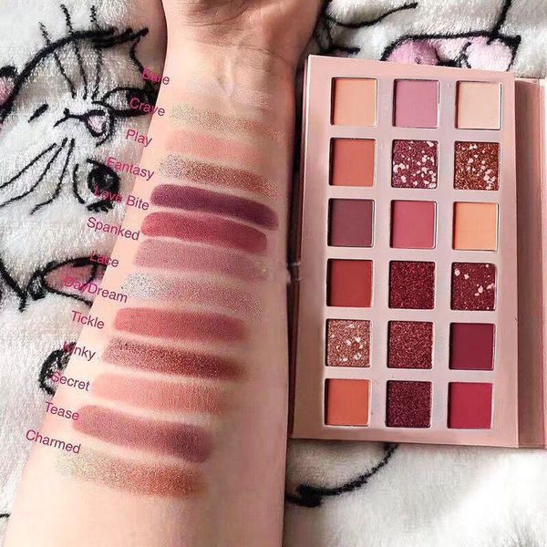 

epacket new #4 beauty eye makeup eyeshadow 18 colors eye shadow palette matte shimmer shadows