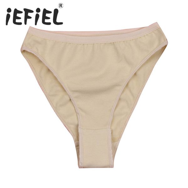 2 12y Kids Girls High Leg Cut Briefs Underwear Underpants For Ballet Dance Gymnastics Workout Ballerina Princess Dress Clothes