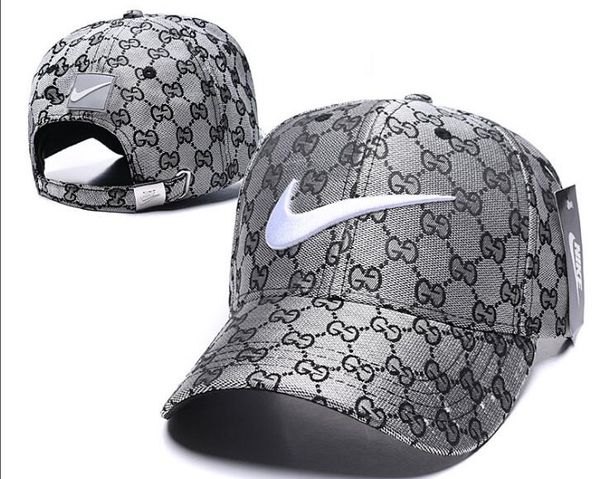 

2020 for men's fashion brand designer hat man woman baseball cap adjustable hat 8 color optional, Blue;gray