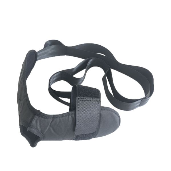 

resistance bands black yoga flexibility stretching leg stretcher strap for ballet dance gymnastics trainer stretch belt