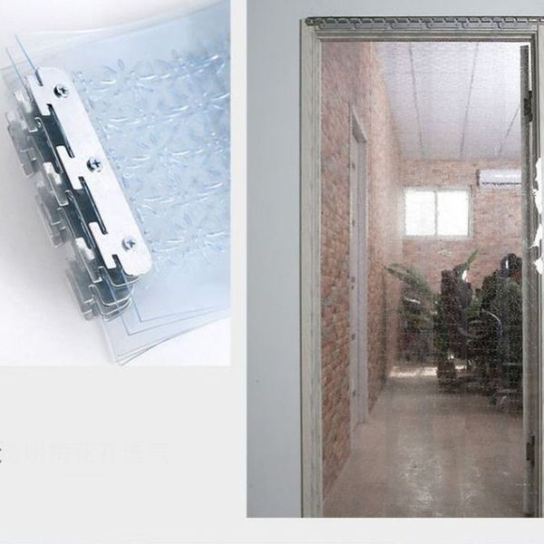 

ventilated breathable door curtain in summer, transparent plastic pvc insect-resistant soft curtain mosquito protection net