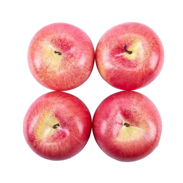 

4 large artificial red apples decorative fruit by artificial other home decor