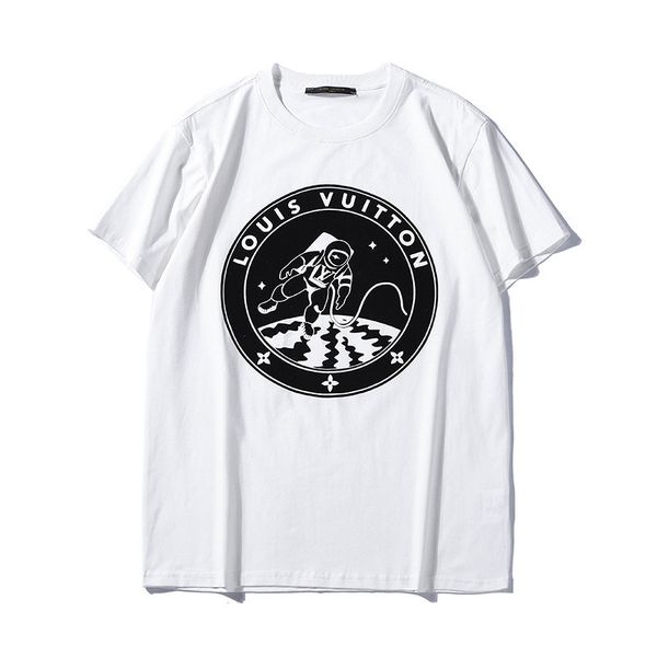 

new mens womens designer t shirt casual summer brand men women luxury shirts short sleeve couple shirt size s-xxl, White;black