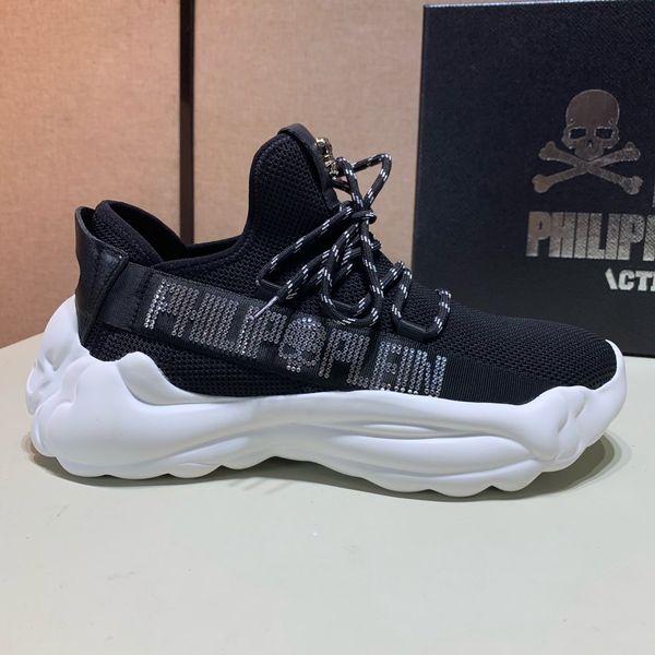 

new fashion luxury casual shoes men's shoes low breathable men's casual shoes non-slip wear-resistant walking boots men boots 1333, Black
