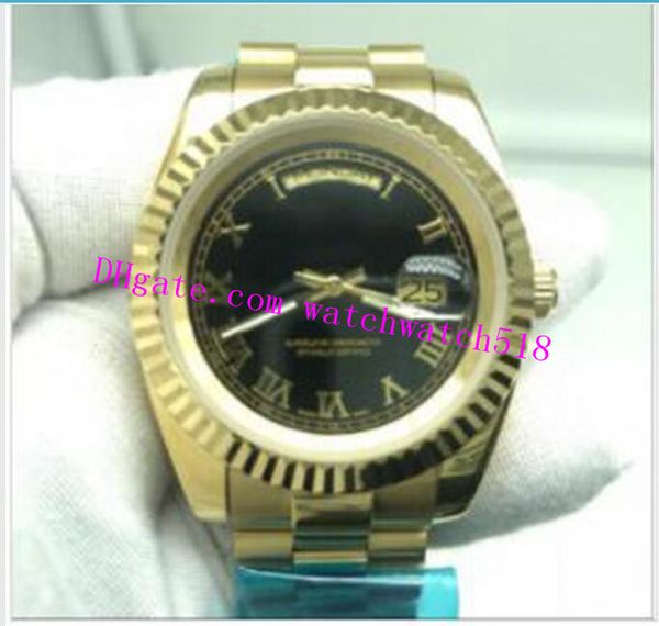 

luxury watch 16 style 40mm mens watch stainless steel bezel strap asia 2813 movement mechanical automatic men's watch, Slivery;brown