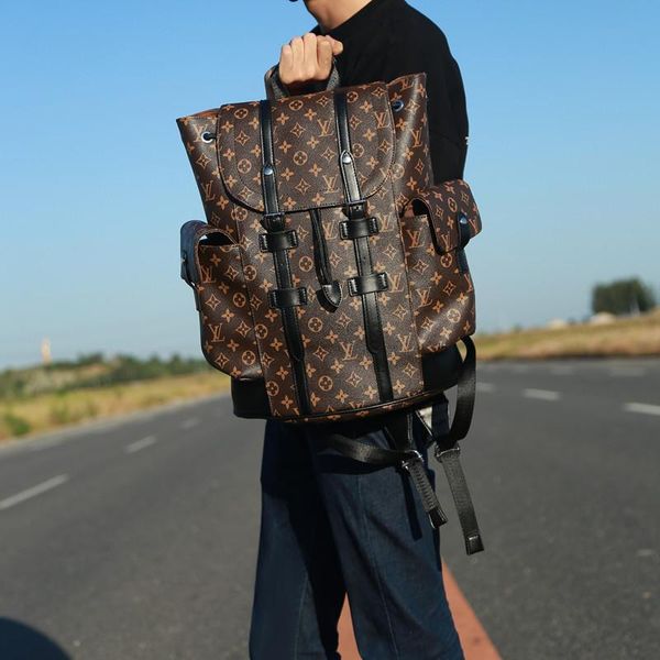 

xx266 louis vuitton chriser backpack men leather handbags travee women shoulder bags messenger bags 2020