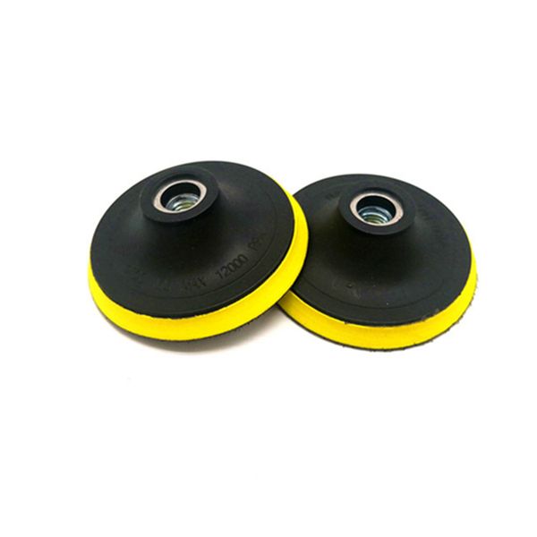 

st37 flexible backer pads with hook and loop abrasive backing pad holder for diamond polishing pads with m14 thread 10pcs