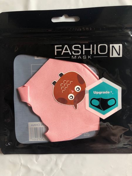 

in stock with breathing valve face masks baby kids mask 3-layer washed cotton dustproof protection pm2.5 mask 202020