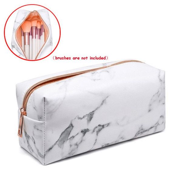 

2020 fashion marble beauty travel women cosmetic bag organizer makeup brush bags teenager square makeup case toiletry bag bolsos