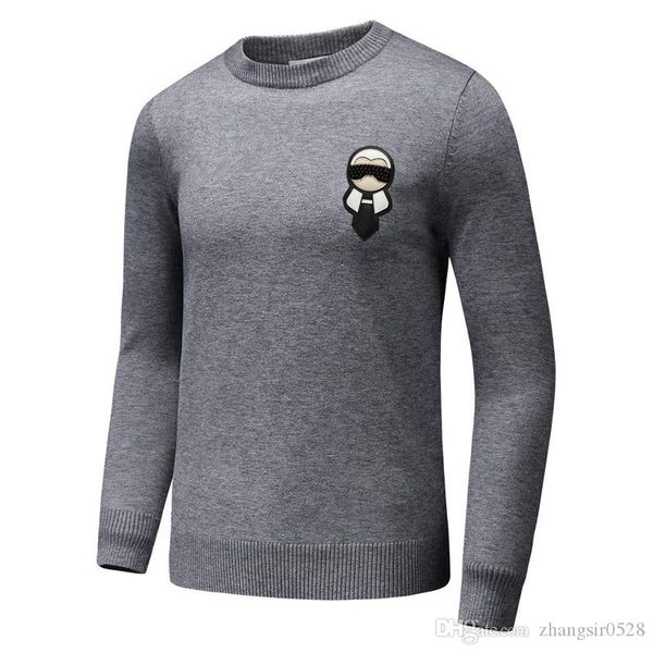 

new designer sweater pullover men brand hoodie long sleeve designer sweatshirt letter embroidery knitwear winter mens clothing 07, White;black