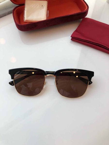 

luxury 0382s sunglasses for mens and womens designer letters metal legs super star style glasses uv400 protection lens 0382, White;black