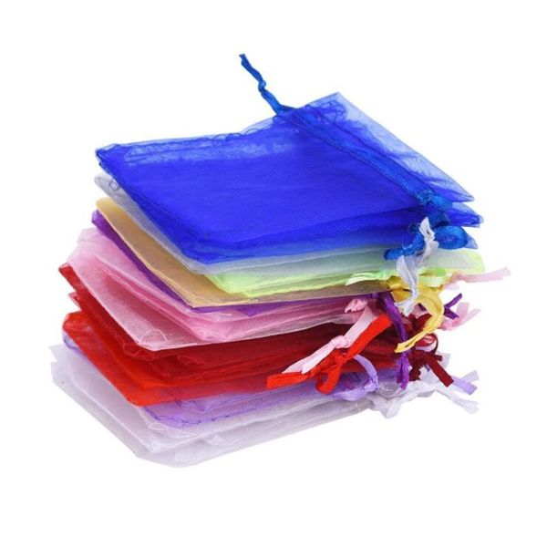 

new 50pcs organza bags gift bag organza favor bag large size 30x40 35x50 25x35cm drawer bags shoes storage for home favor 5z