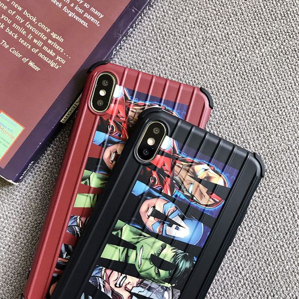 

fashion cartoon cute sesame street trunk suitcase case for iphone 11 pro max x xs max xr 7 8 6 6s plus soft silicone tpu case cover