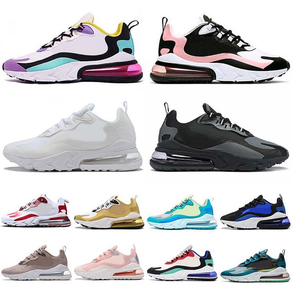 

react running shoes 27c reacts triple black white mens trainers bauhaus bleached coral beige golden dusk purple sug8r womens sneakers, White;red