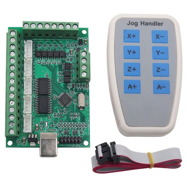 

5 axis mach3 cnc breakout board 1000khz usb cnc motion control card engraving machine