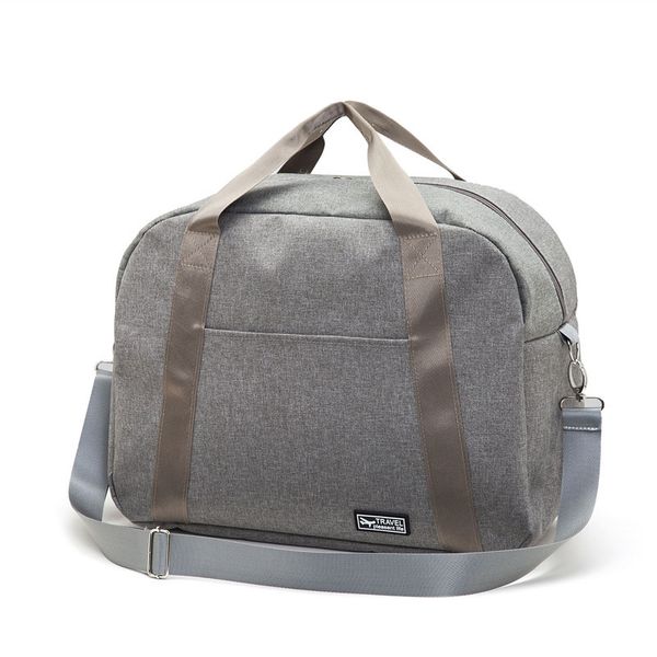 

waterproof oxford large duffel bag shoulder portable travel bags clothing storage big weekend bag girl carry on overnight bags