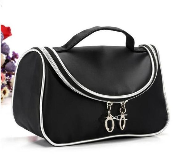 

dhl 2018 fashion women makeup cosmetic bags retro beauty wash case ladies travel makeup bags zipper handbags
