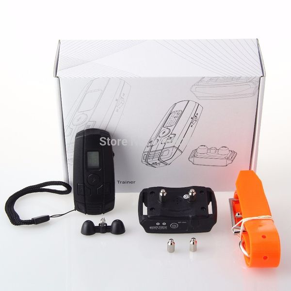 

350m rechargeable waterproof electric shock no bark sdog training collar pet trainer for small dog/cat
