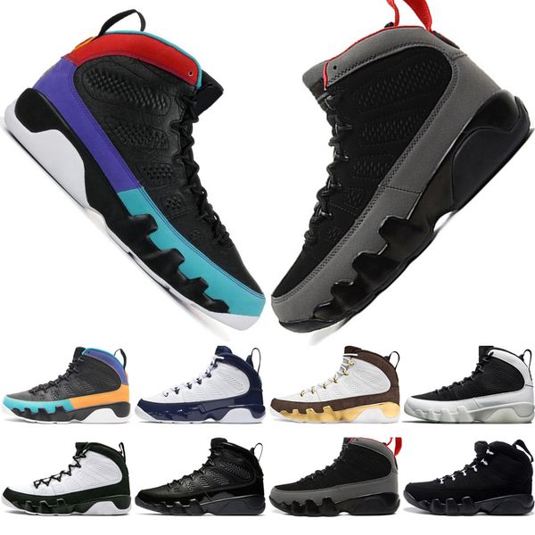 

In Stock 9 9s Dream It Do It UNC Mop Melo Mens Basketball Shoes LA OG Space Jam men Bred Black Anthracite sports sneakers designer Eur 40-47