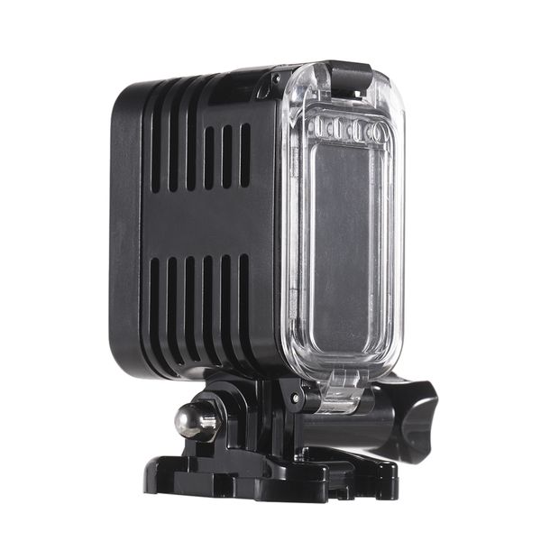 

led video light diving light 5500-6000k 300lux underwater 30m wide angle micro usb charging for gopro action cameras