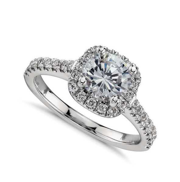 

lady simple cubic zirconia rings new trendy jewelry promise rings fashion love token drop shipping, Golden;silver