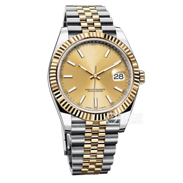 

new v3 wristwatch sapphire glass stainless steel solid clasp luminous mechanical automatic men's date just wristwatches, Slivery;brown
