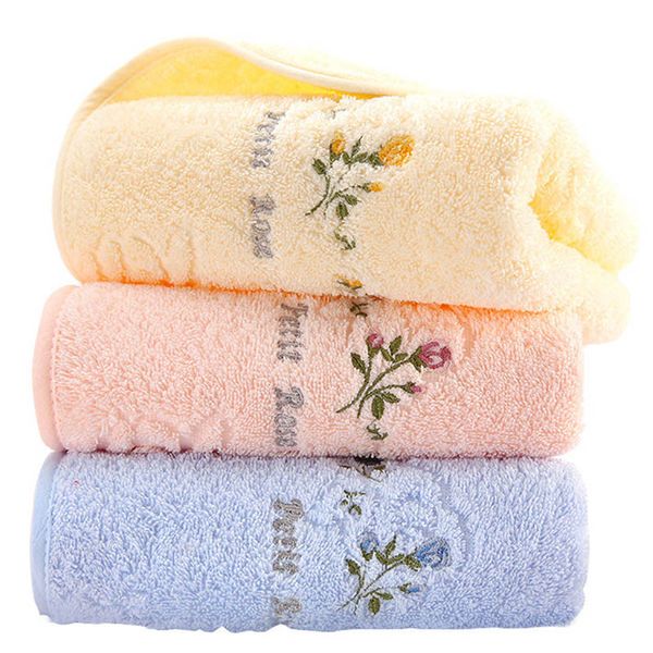 

thick hand face towels soft cotton bathroom towel sets solid quick dry toallas toalha de banho household products jj60mj
