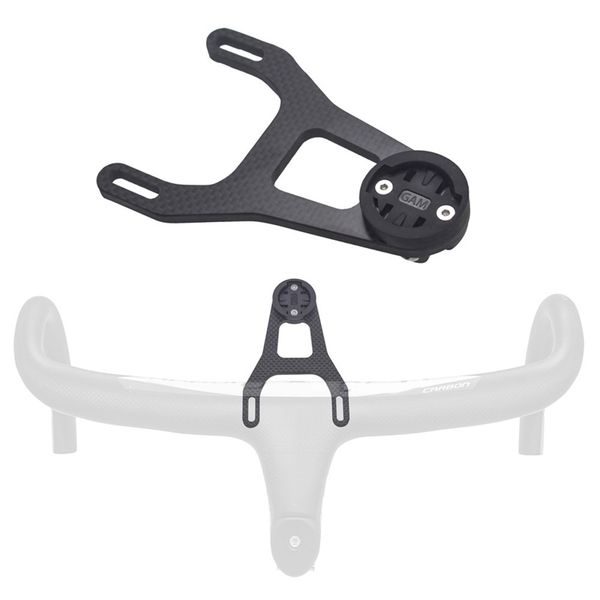 

dropship-bike computer mount carbon fiber bicycle holder bracket bike computer mount for garmin support 5d handlebar for g