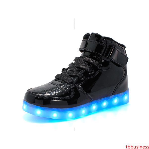 

2020 new shoes for kids illuminated shoes pink yellow white blue fashion comfortable size 26-33 ing
