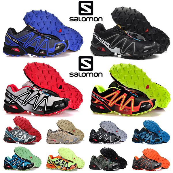 

wholesale speedcross 3 iii cs women men athletic outdoor hiking shoes speed cross running shoes red black blue camo sports trainers sneakers, White;red