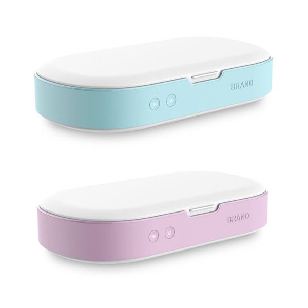 

5v portable double uv sterilizer box jewelry phone cleaner personal care tool