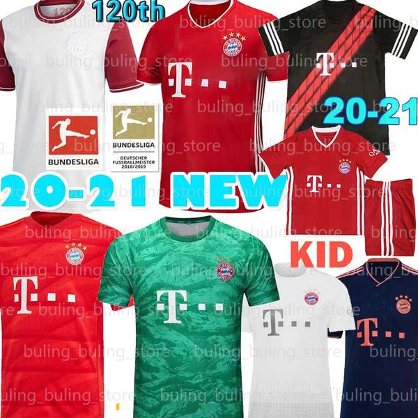 

2020 2021 bayern soccer jersey 19 davies munich 10 coutinho 22 gnabry 9 lewandowski hernandez muller 20 21 home away 120th football shirt, Black;yellow