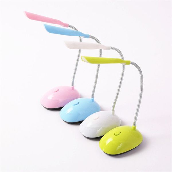 

4color flexible mini desk lamp eye protection lamp foldable night reading book