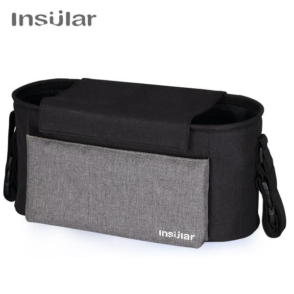 

insular brand baby diaper bag multi-functional mommy nappy stroller bag fashion baby hanging storage organizer for care