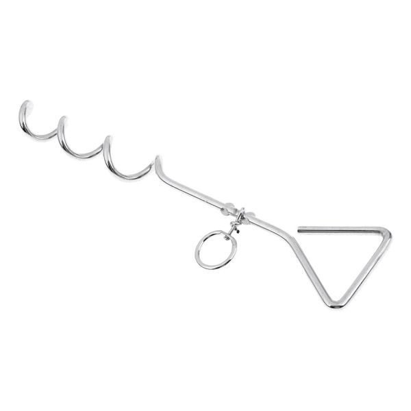 

outdoor camping tent spiral ground anchor backyard screw dog tie-out stake fishing garden party