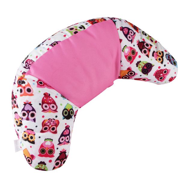 

easy clean cushion pads car shrink-proof sleep neck shoulder seat belt pillow headrest support kids non-deforming detachable