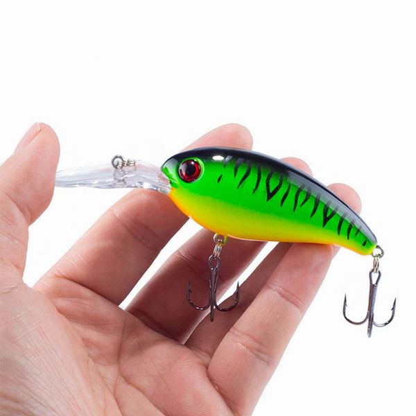 

1pcs воблер рыбалки воблер 14g 10см искусственный crank bait bass форель рыболовную приманку щука троллинг песка minnow рыболовные снасти px