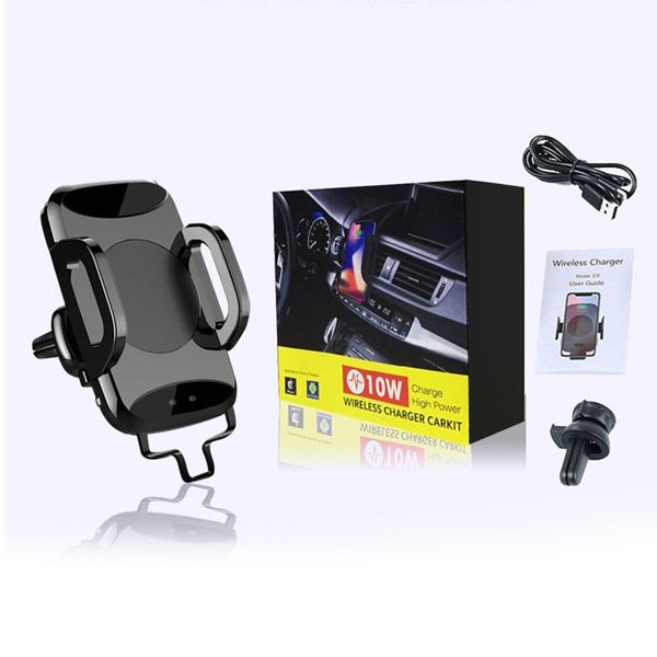 

Wireless Automatic Infrared Sensor Fast Charger Car Air Vent Holder for iPhone XS Max XR Quick Car Mount Charger For Samsung S9 Plus
