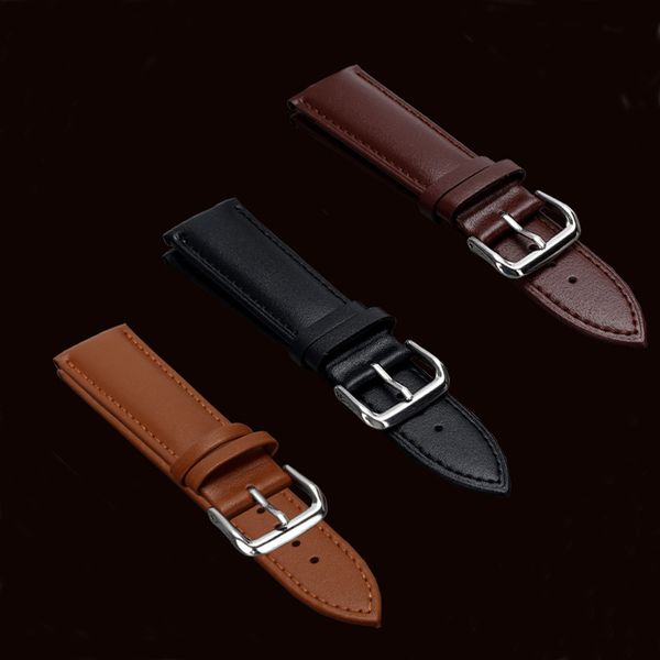 

12mm / 14mm / 16mm 18mm 20mm 22mm sports wrist watch strap for watch, Black;brown