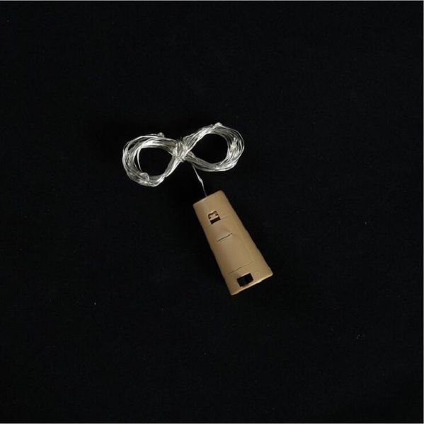 

Sxi 100pc lot whole ale battery operated waterproof led copper wire tring light with cork for wine bottle decoration