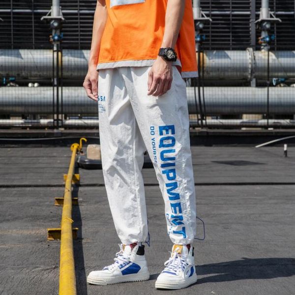 

luxury mens sweatpants with letters fashion brand track pants for men designer pants autumn drawstring long pant mens clothing m-3xl, Black