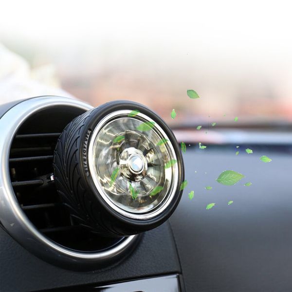 

car perfume air freshener car tires styling air vent outlet perfume clip fresh fragrance essential oil diffuser