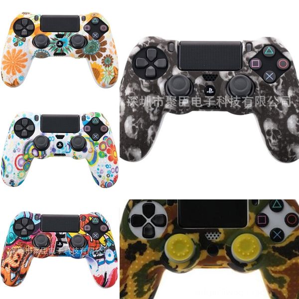 

oua2h ps4 full housing controller shell case mod cover kit playstation for buttons 4 dualshock 4 ps 4 v1 replacement camouflage camo