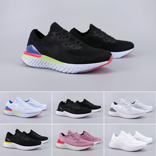 

2019 fly epic react s0uth mens running shoes college navy triple black dark grey knit designer sport sneakers trainers 36-459654#