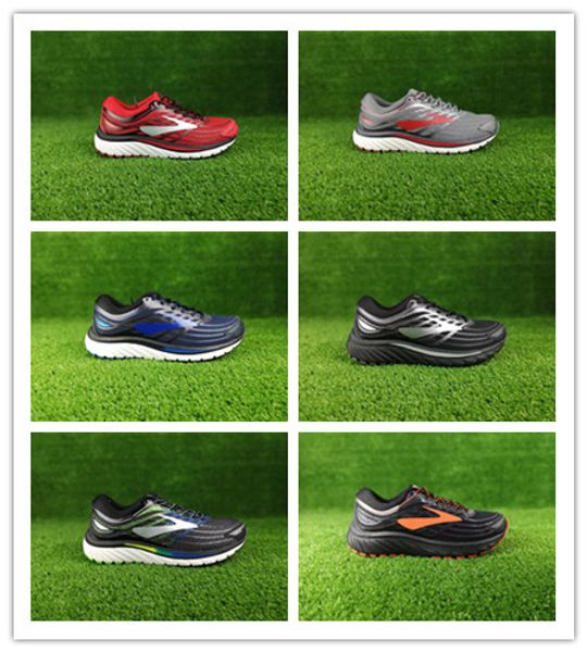 

2019 Новое Прибытие Брукс Глицерин1 Дышащие Удобные Кроссовки Высокого Качества Мужские Красный Серый Черный Спортивные Спортивные Кроссовки Размер 36-45