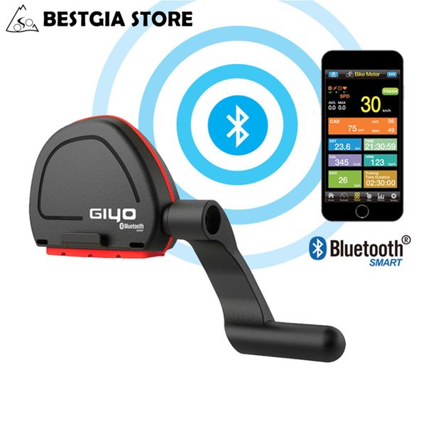 

giyo new bluetooth bicycle computer wireless gps speedometer cadence sensor fitness 4.0/ios/android cycling riding bike computer