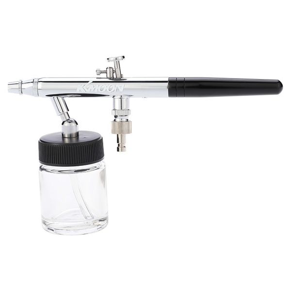 

0.35mm dual action spray gun airbrush kit siphon feed air brush for temporary tattoo manicure makeup cake art painting