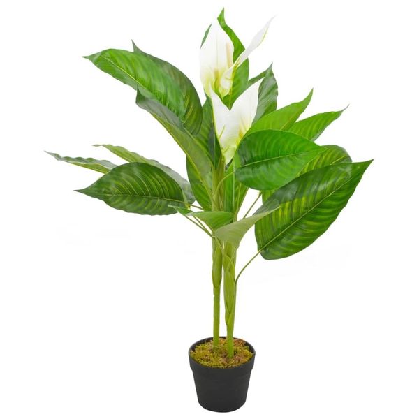 

artificial plant anthurium with pot white 90 cm wall stickers